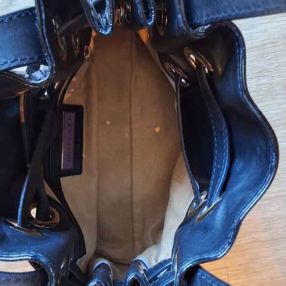 Jimmy Choo Ramona Patent Leather Shoulder Bag - Picture 6 of 6